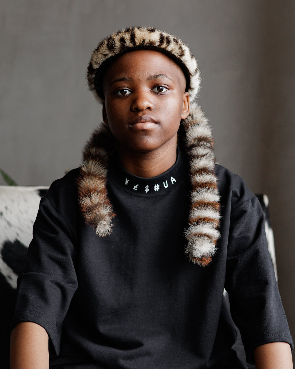 Yeshua Wing Ribbed Crew-Neck Tee