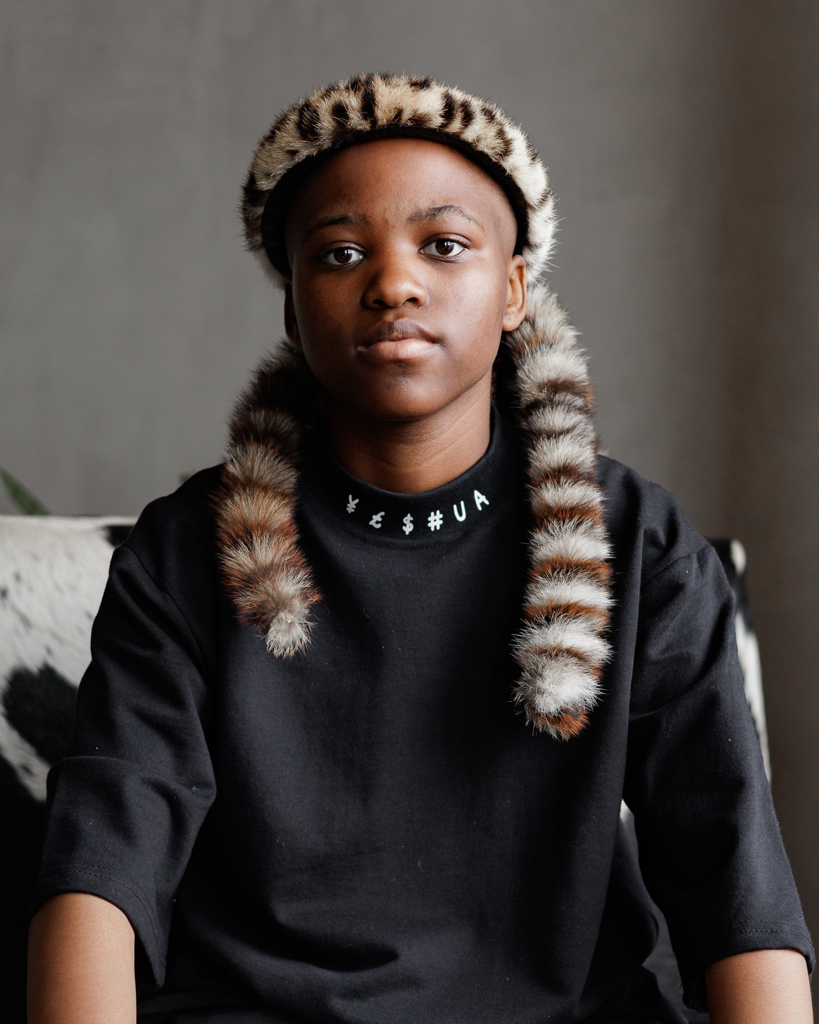 Yeshua Wing Ribbed Crew-Neck Tee